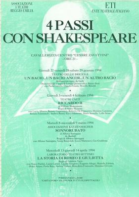 4 Passi con Shakespeare
