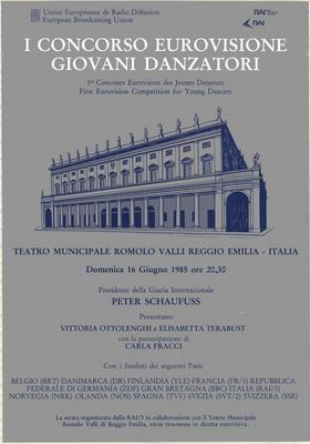 1° Concorso Eurovisione giovani danzatori