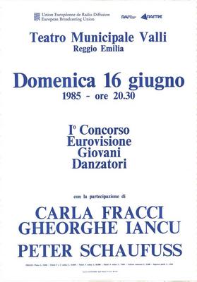 1° Concorso Eurovisione giovani danzatori